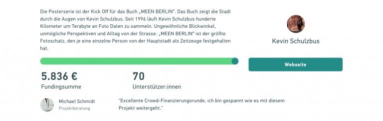 MEEN BERLIN - Das Buch von Kevin Schulzbus